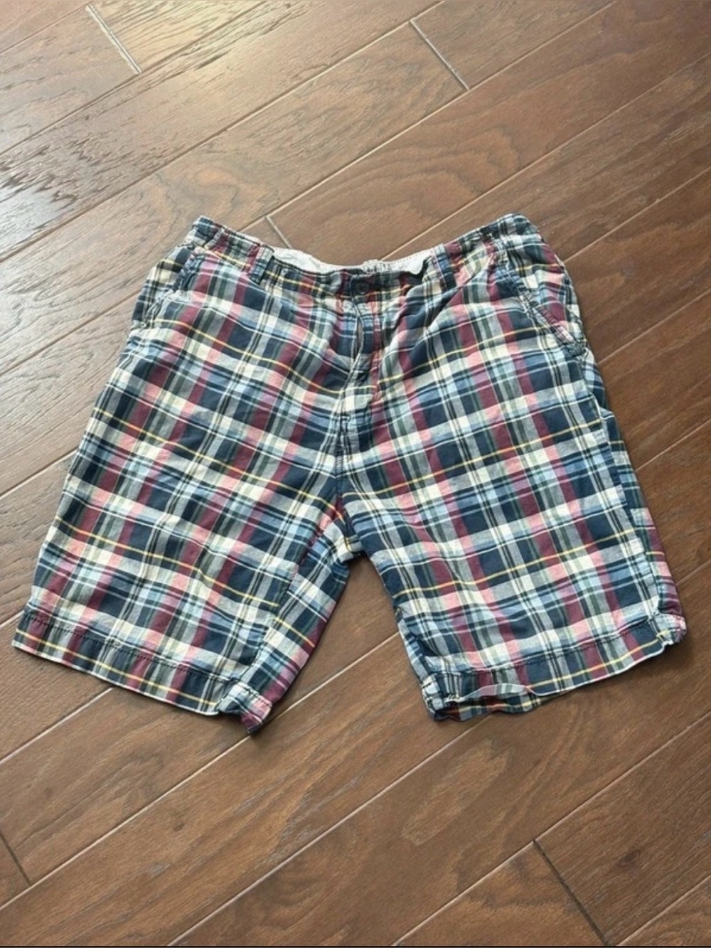 Nautica Men’s Plaid Cotton Shorts